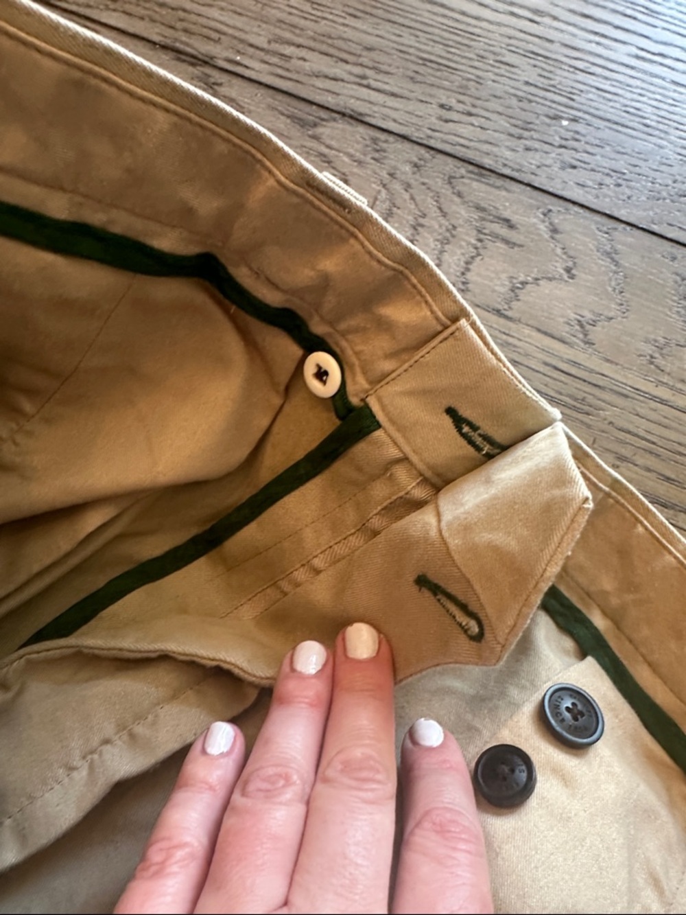 Orvis Men’s Ultimate Khakis Flat Front Chino Pants 8K4Y Tan - Picture 11 of 11
